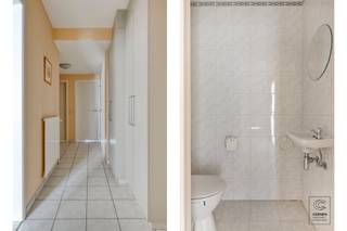 <p>Dit verzorgde gelijkvloerse appartement van <strong>93 m²</strong> is gelegen in het gegeerde Boechout en beschikt over een <strong>prachtige, zonnige tuin</strong> die een echte meerwaarde vormt. Bij het betreden van het appartement komt u in de inkomhal met praktische ingemaakte kasten en een apart gastentoilet. Vanuit de hal heeft u toegang tot de verschillende ruimtes van de woning, waaronder de <strong>aangename leefruimte</strong>. Aansluitend bevindt zich de gesloten, geïnstalleerde keuken, uitgerust met een koelkast, vriezer, keramische kookplaat, oven, dampkap en tal van ingemaakte kasten, waardoor er voldoende opbergruimte aanwezig is.</p><p>Verder beschikt het appartement over een badkamer met douche, lavabomeubel en een tweede toilet. Daarnaast is er een <strong>handige berging</strong> voorzien van aansluitingen voor een wasmachine en droogkast. Het appartement telt <strong>twee volwaardige slaapkamers</strong>, waarvan één rechtstreeks toegang geeft tot de prachtige achtertuin. Via de tuin bereikt u bovendien de twee garageboxen achteraan het perceel. <strong>Eén garagebox is inbegrepen in de vraagprijs</strong>. De tweede garagebox kan optioneel worden aangekocht voor € 30.000,00.</p><p>Extra troeven:<br />- Rolluiken aanwezig<br />- EPC: 127 kWh/m² (B-score -> GEEN renovatieverplichting)<br />- Centrale ligging op wandelafstand van winkels, horeca en openbaar vervoer<br />- Woongebied, geen VKR<br />- Het maatregelenregister en stedenbouwkundig uittreksel is in aanvraag</p><p>Voor meer info ga naar www.coenenvastgoed.be of bel 03/375.82.92</p>