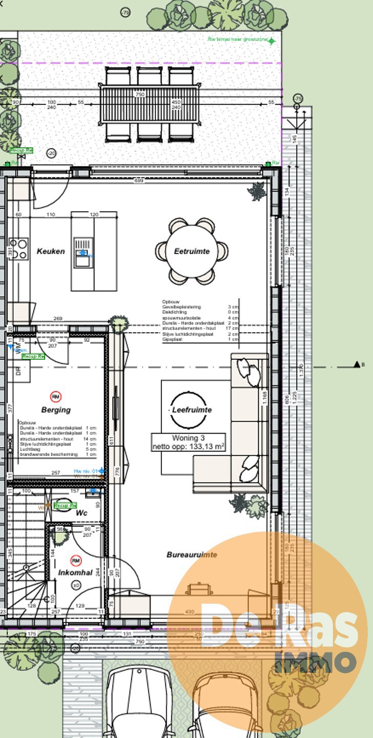 EREMBODEGEM - Nieuwbouwwoning op rustige locatie lot 3 - foto 5
