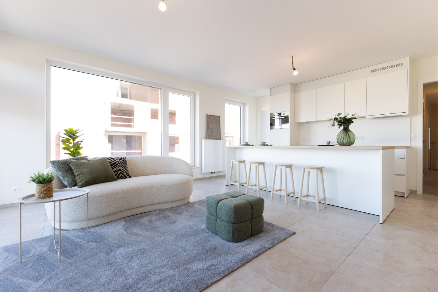 Nieuwbouw duplex met 2 slaapkamers en terras - foto 1