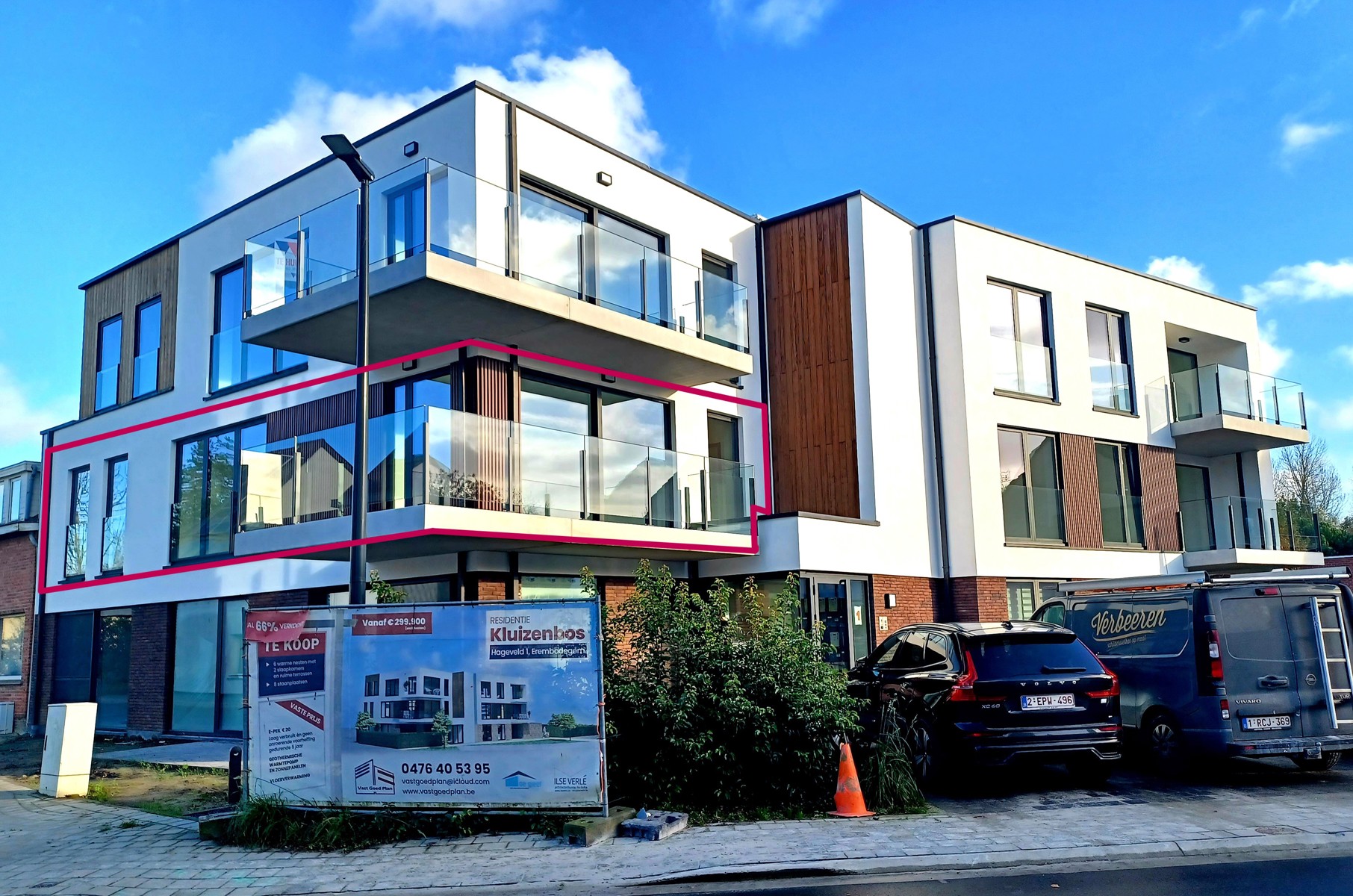 Ruim nieuwbouw-appartement nabij  het Kluizenbos-9320 Aalst - foto 2