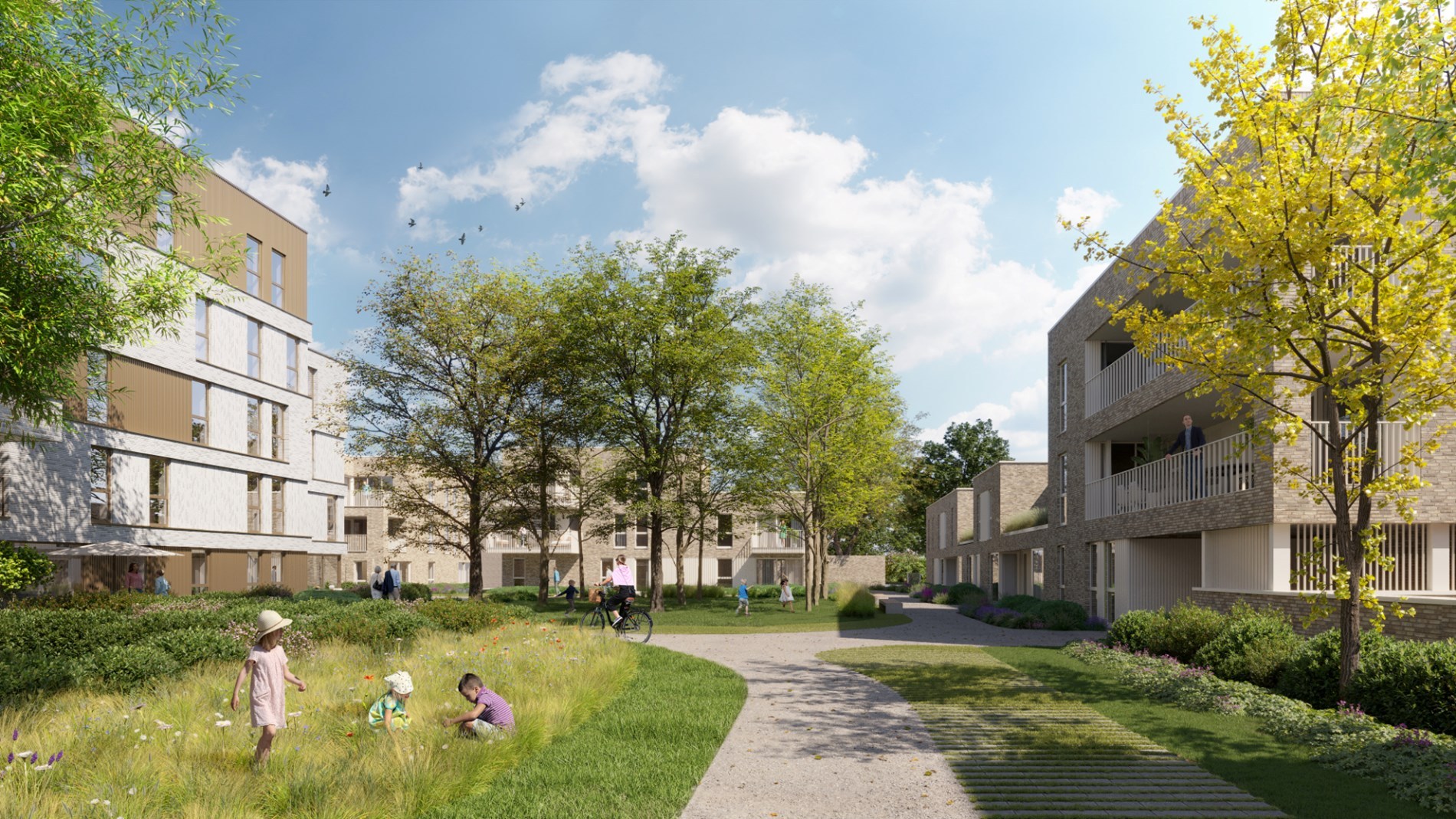 Standaard appartement met terras in Avelgem, bouwjaar 2025, 94.70m² bewoonbare oppervlakte, oostelijke tuinoriëntatie - foto 5