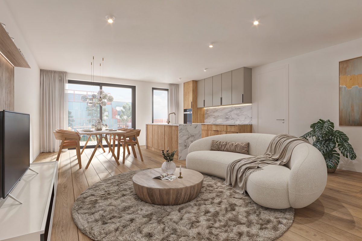 Nieuwbouwwoning met 2 slaapkamers in 4 Fonteinen, Vilvoorde - foto 5