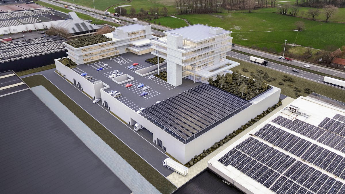 Magazijn van ca. 704 m² te huur in "The Edge" in Waregem - foto 3