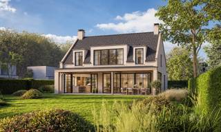 Op een prachtige groene ligging in het kleinschalige project Kastanjeveld bevindt zich deze ruime nieuwbouwvilla op een perceel van 1.273m². De woning combineert hedendaags wooncomfort met veel licht, ruimte en een doordachte indeling.<br /><br />De gelijkvloerse verdieping werd ontworpen met veel aandacht voor openheid en natuurlijke lichtinval. Dankzij de grote raampartijen geniet de leefruimte van een aangenaam contact met de tuin. Naast de ruime woon- en eetkamer met open keuken is er ook een afzonderlijke bureauruimte, ideaal voor thuiswerk.<br /><br />Op de verdieping bevinden zich vier volwaardige slaapkamers. De master bedroom beschikt over een aansluitende dressing en private badkamer, waardoor een comfortabele privésuite ontstaat. Voor de overige slaapkamers is er een tweede, afzonderlijke badkamer voorzien.<br /><br />Deze luxueuze villa kan volledig naar eigen smaak worden afgewerkt waarbij gebruik gemaakt wordt van kwalitatieve materialen en de nieuwste technieken. Er kan zowel een landelijke stijl als een moderne stijl toegepast worden.<br /><br />Dit alles in de rustige, bosrijke omgeving, in een doodlopende straat en op fietsafstand van het centrum en de winkels van Veldegem.<br /><br />Er rust geen bouwverplichting op dit project.