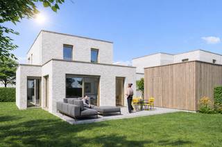 <strong>Welkom op NIEUWBOUWZONDAG op 26 april van 14 uur tot 16 uur!</strong><br /><br />Dit nieuwe woonproject met<strong> 13 gezinswoningen</strong> bevindt zich op een fijne en rustige ligging in de <strong>Heggenstraat in Peer</strong>, vlakbij het centrum. Alle voorzieningen zoals scholen, winkels, horeca, sport en cultuur zijn eenvoudig te voet of met de fiets bereikbaar. Het project wordt omringd door een groene en aangename omgeving die een natuurlijke buffer vormt tussen wonen en het stadsleven. De doordachte inplanting creëert een autoluwe woonomgeving, waar veiligheid, leefbaarheid en rust centraal staan.<br /><br /><strong><span>Woning 01 met 4 slaapkamers:</span></strong><br />-Oppervlakte: 170,17m²<br />-Leefruimte met veel lichtinval en open keuken<br />-Berging aan de keuken <br />-Apart toilet gelijkvloers<br />-1 gelijkvloerse slaapkamer (of bureau) met aansluitende badkamer<br />-3 slaapkamers en 1 badkamer met toilet op verdieping<br />-Vloerverwarming en zonnepanelen<br />-Gezellige tuin met ruim terras<br />-Grote tuinberging en carport<br /><br />Elke woning beschikt over een functionele indeling, grote raampartijen, optimale lichtinval en een hoogwaardige afwerking. Duurzame materialen en energiezuinige technieken zorgen voor een zeer lage energiekost en een woning die klaar is voor de toekomst. <span>Alle woningen worden volledig afgewerkt naar eigen smaak volgens lastenboek en dit met de professionele hulp van de kopersbegeleiding.<br /></span><br />Contacteer ons voor meer informatie of een afspraak op 011 39 90 50 . Wij ontzorgen je ook voor de verkoop van je huidige woning!<br /><br /><em>Getoonde renders en plannen zijn indicatief.</em>