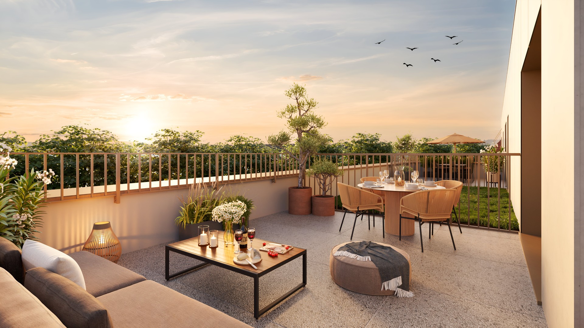 Appartement 2 chambres moderne avec terrasse - photo 4