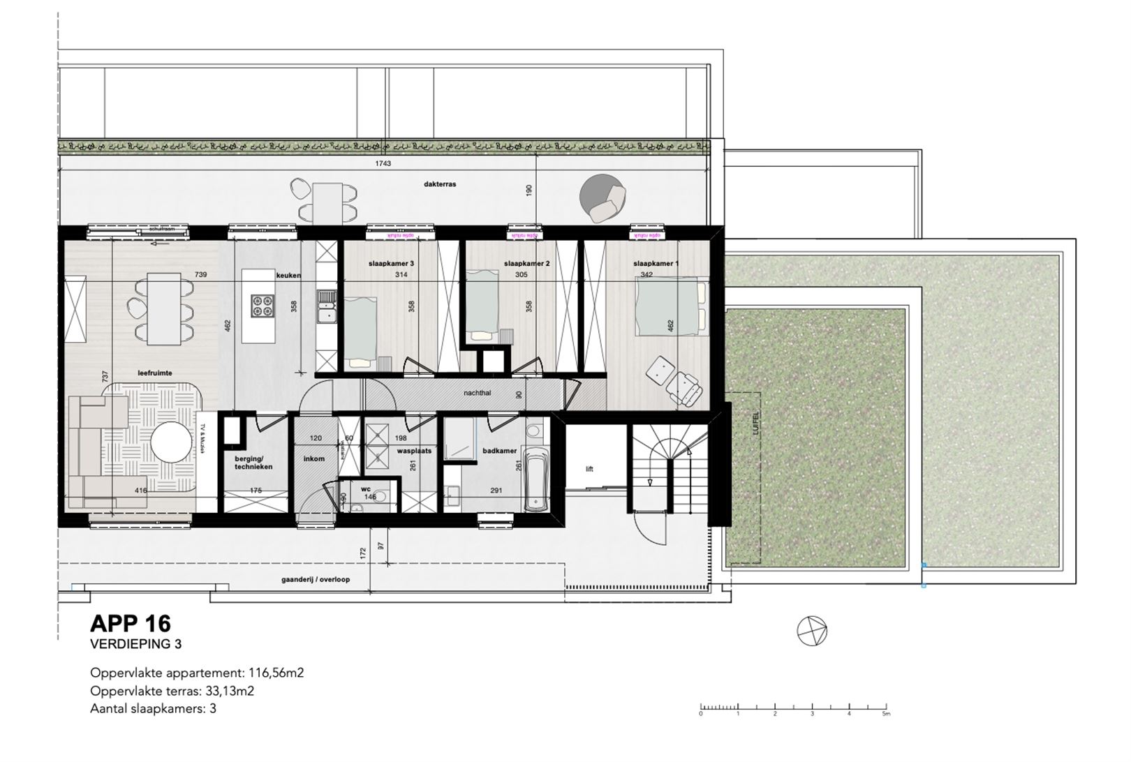 Appartement à vendre à Heppen avec 3 chambres - photo 2