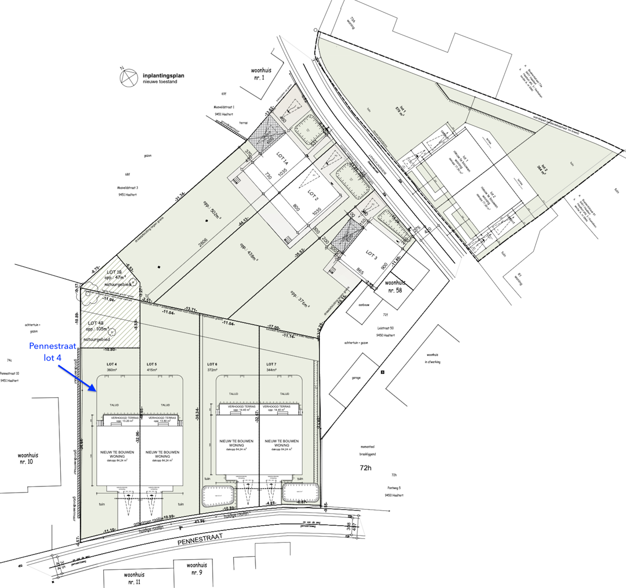 Halfopen nieuwbouwwoning met grote tuin en garage (Pennestr) - foto 4