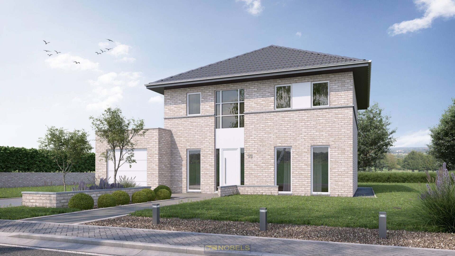 Te koop, nieuw te bouwen villa in doodlopende straat te Moerbeke (Geraardsbergen) - foto 5