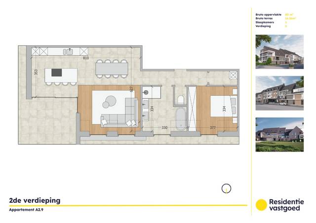 Projet à vendre à Oudenburg