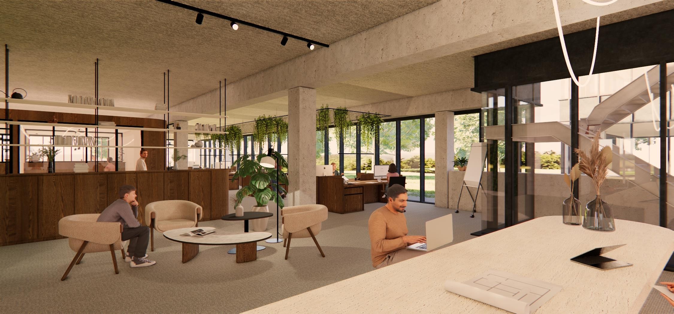 Nieuwbouw kantoorruimte 1.270m² te koop in Waregem – Hèlen Park - photo 3