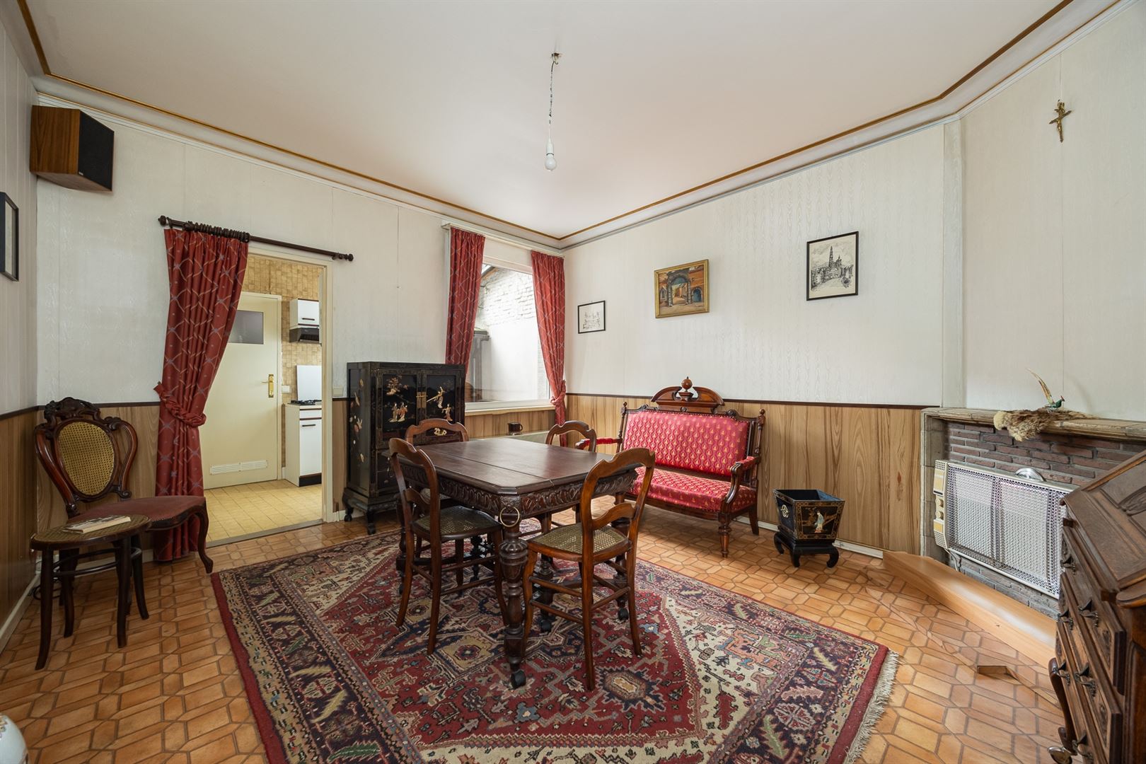 Gelijkvloers appartement met koer in hartje Stad - foto 3