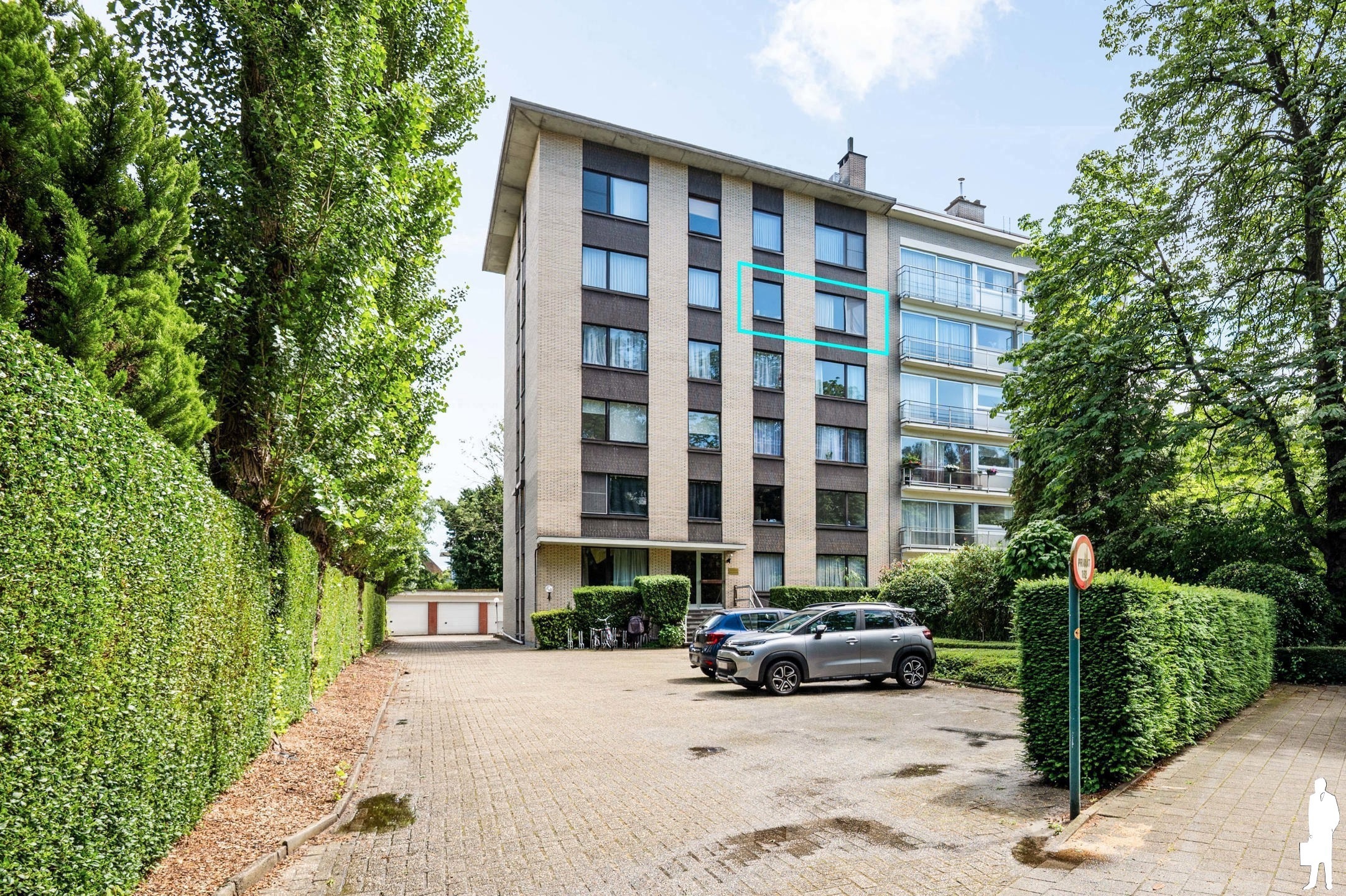 Instapklaar app (ca 90m²) met 2 slpk en ondergrondse garage - foto 1