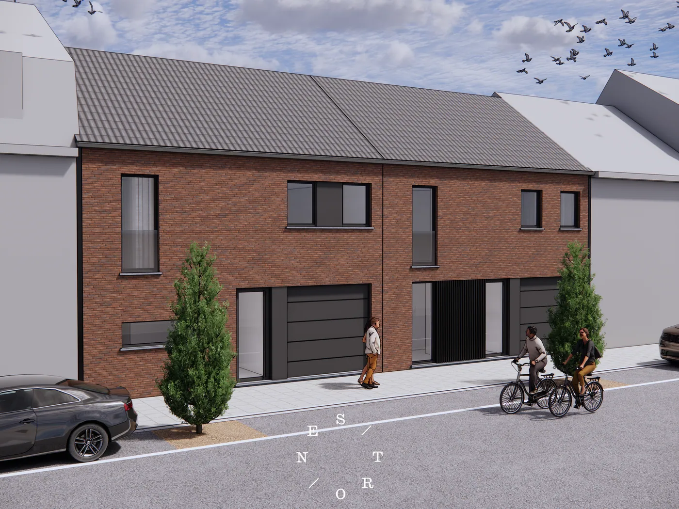 Maison neuve moderne avec 4 chambres, garage et grand jardin à Sint-Kruis - photo 5