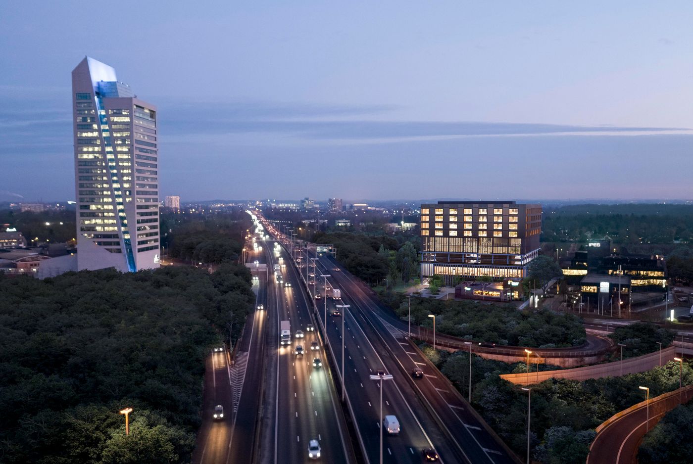 3.528 m² high-end nieuwbouw kantoren langs Kortrijksesteenweg - photo 3