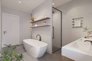 Deze strakke, minimalistische architectuurwoning wordt met haar residentieel karakter ondergedompeld in een gedetailleerde afwerkingsgraad waarvan u op alle vlakken (logische indeling, vooruitstrevende technieken,…) het genot heeft.<br /><br />De idyllische omgeving biedt een vredig toevluchtsoord voor zowel natuurliefhebbers als stadsmensen.<br /><br />Een elegant uitgerekte inkomhal biedt meteen toegang tot het hart van de woning. Open leefruimte, eetgelegenheid en keuken vormen – samen begeleid door de grote raampartijen – een harmonieus en lichtrijk geheel. Ervaar vooral ook de verbondenheid met de tuin tijdens het koken.<br /><br />Op de verdieping biedt de centrale nachthal toegang tot 3 slaapkamers waarvan de ‘master bedroom’ is verrijkt met een ruime dressing. Alle kamers baden in natuurlijk licht. De volledig uitgeruste badkamer laat u helemaal ontstressen: een volwaardig ligbad, een verfrissende douche, dubbele wastafel… allemaal uitgewerkt in weldoordachte materialen.<br /><br />De technieken: <br />-    Regenwaterput 10.000 liter<br />-    Vloerverwarming met een warmtepomp. Hier wordt de woning verwarmd zonder dat u een gasfactuur krijgt.<br />-    Zonnepanelen 4.000 Wp<br />-    Isolatie: 20 cm in plat dak; 14 cm muurisolatie; 12 cm vloerisolatie<br />-    Dubbel hoogrendementsglas met aluminium profielen in messingkleur<br />-    E-peil: 19<br /><br />Neem gerust vrijblijvend contact op. Er valt heel wat meer te vertellen over dit uniek project!<br />Contacteer Floris op 09 274 15 53 of floris@cornelis-partners.be <br /><br />We maken uitgebreid tijd voor u met gedetailleerde begeleiding