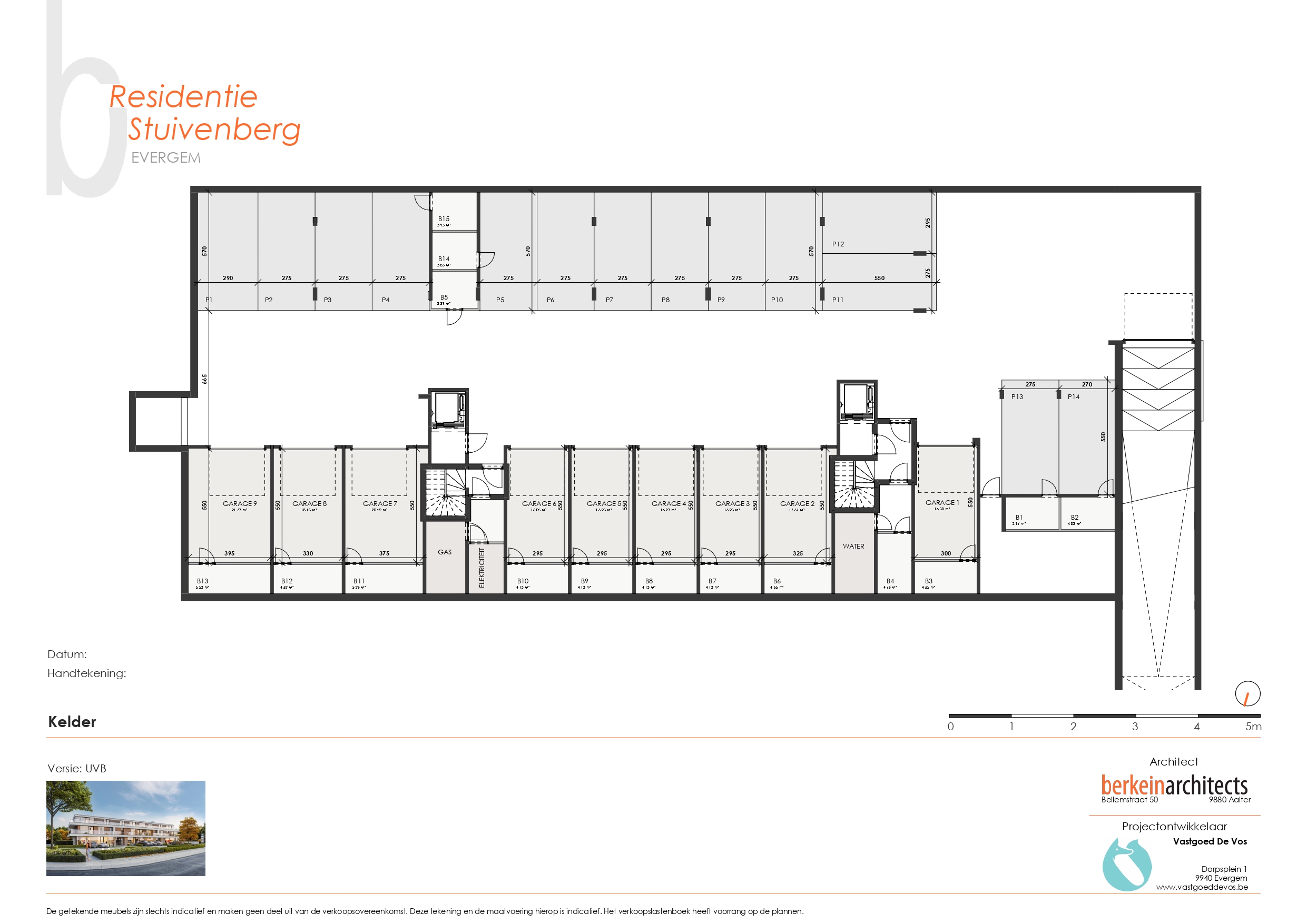 Staanplaats (P6) in residentie Stuivenberg die opgeleverd is - foto 2
