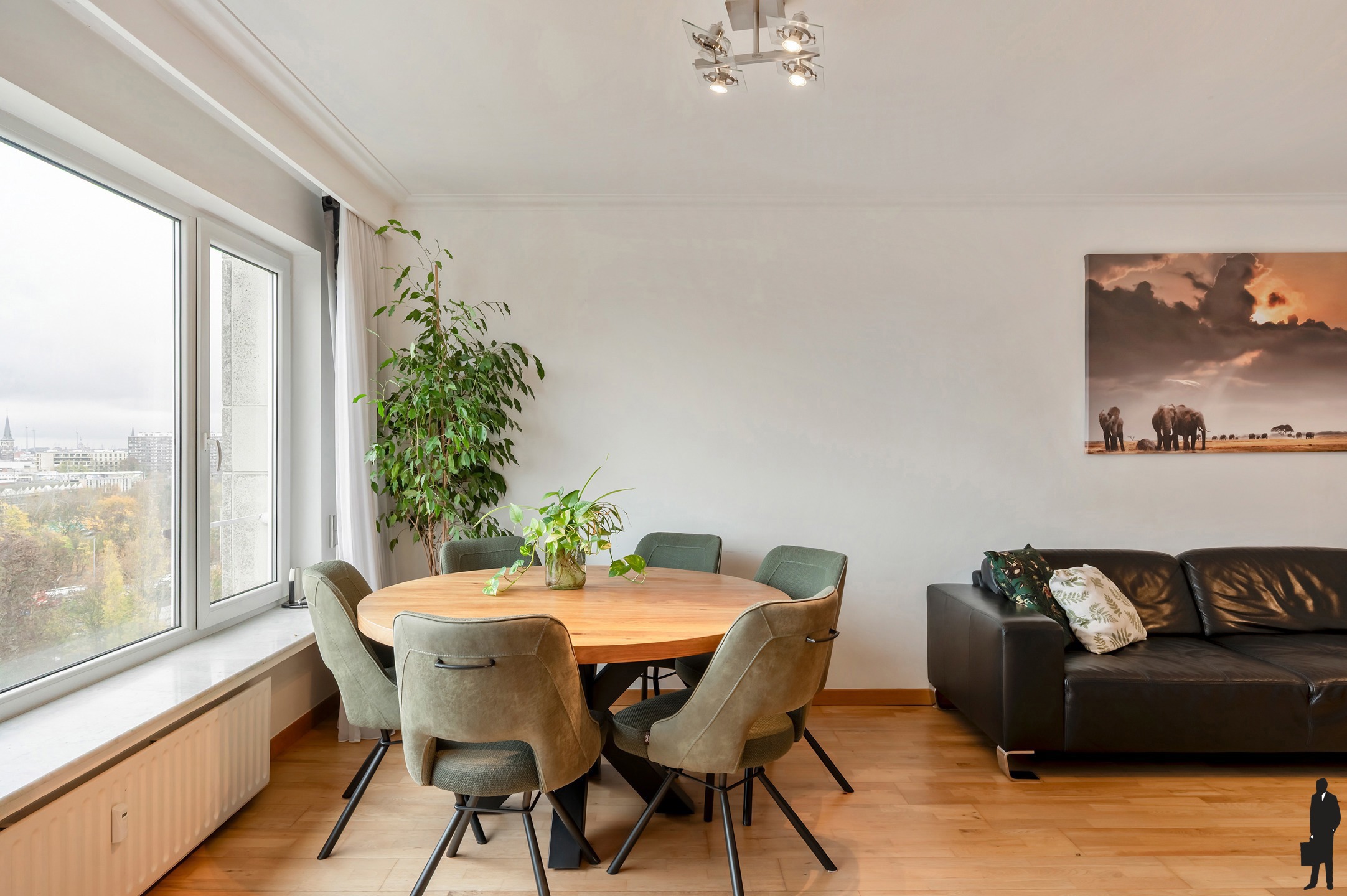 Panoramisch en lichtrijk 2-slpk appartement. - foto 5