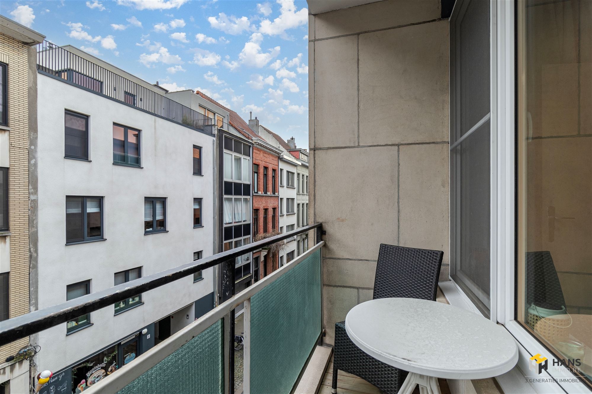 Instapklare studio (41 m²) met zuid-oost-georiënteerd terras (3 m²) in Antwerpen (2018). - foto 5