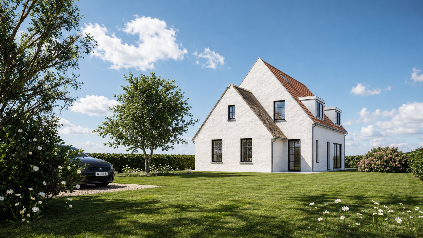 Ruim perceel van 1064 m² in residentiële wijk bestemd voor open bebouwing te Oostduinkerke (Koksijde). - foto 4