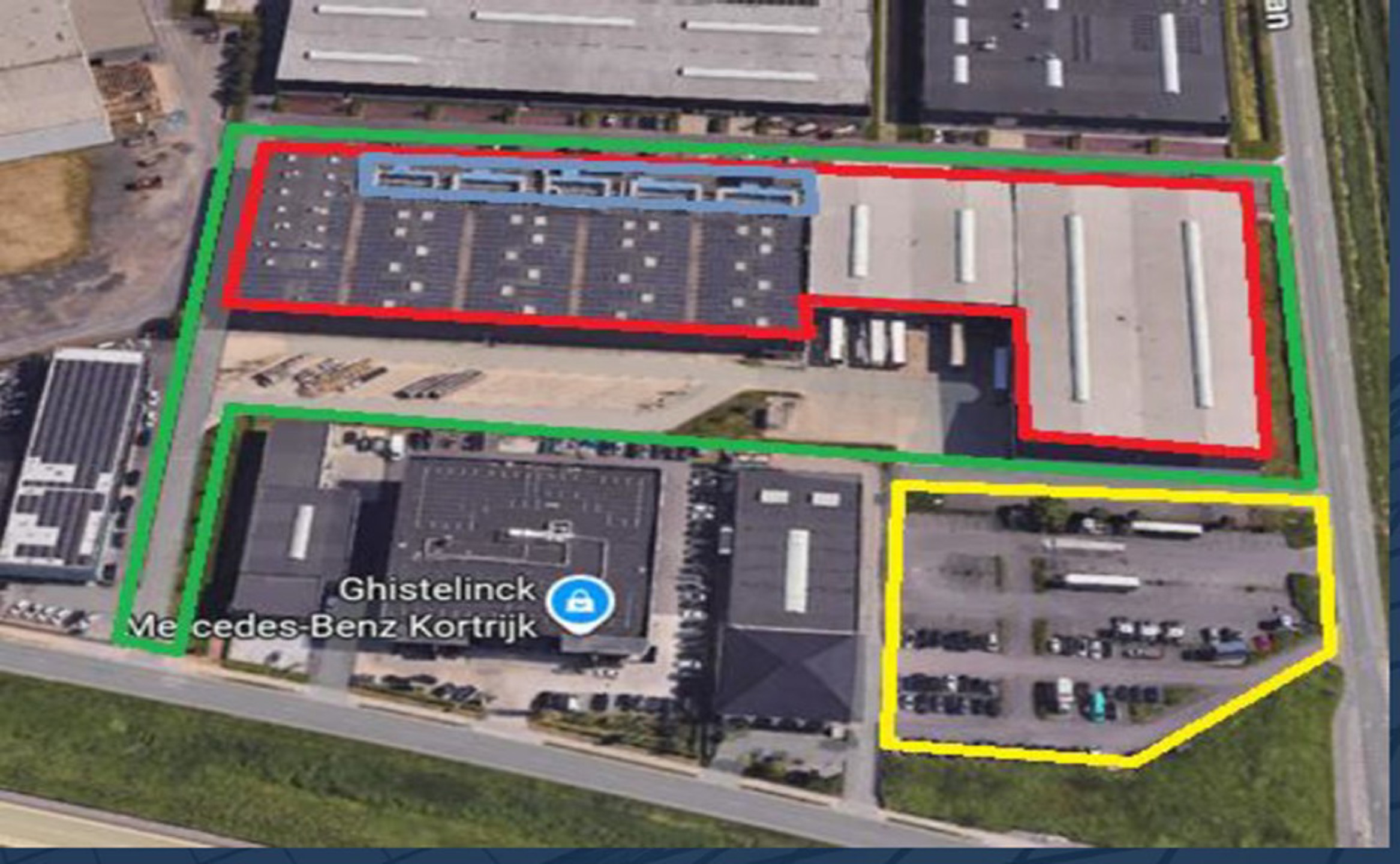 Logistieke hal 7.148m² met kantoren op de Ringlaan in Kuurne - foto 2