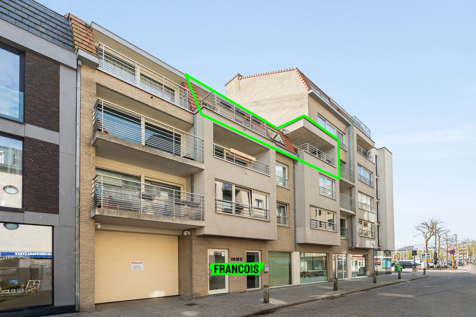 Ruim en lichtrijk 1-slaapkamerappartement met terras op toplocatie in Blankenberge - foto 2