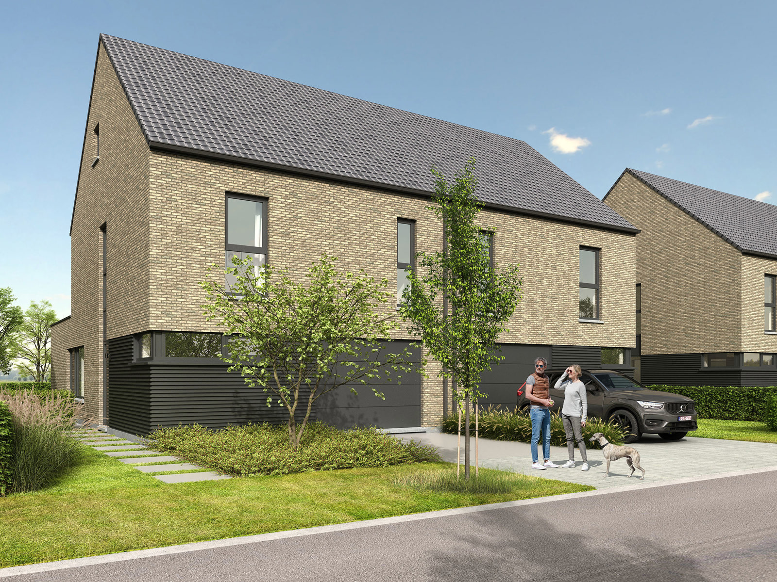 Nieuwbouwwoning te koop te Kaprijke, Zuidstraat - foto 1