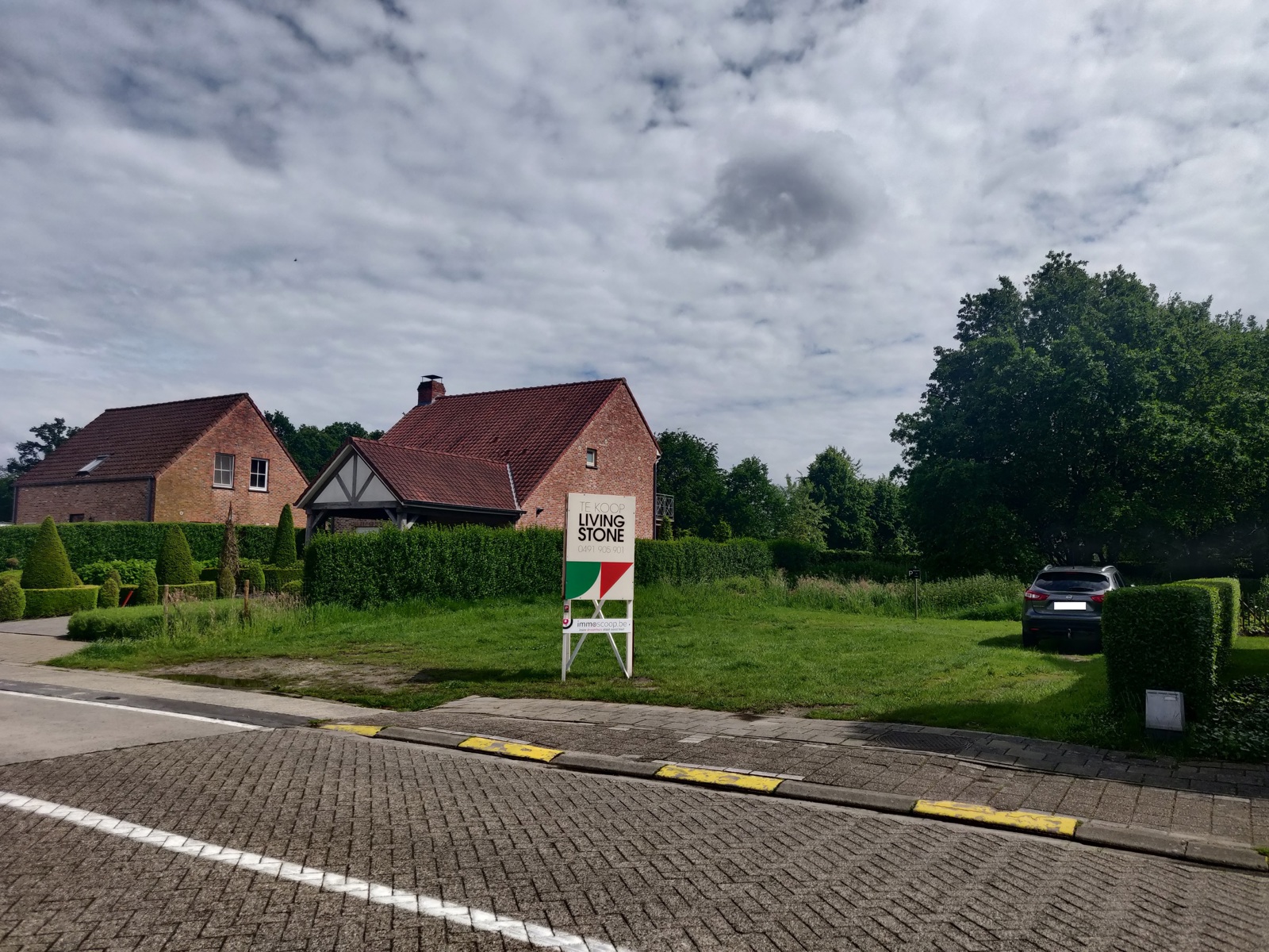 Zuid-gerichte bouwgrond op 10A23ca in Grasheide/Putte - foto 1