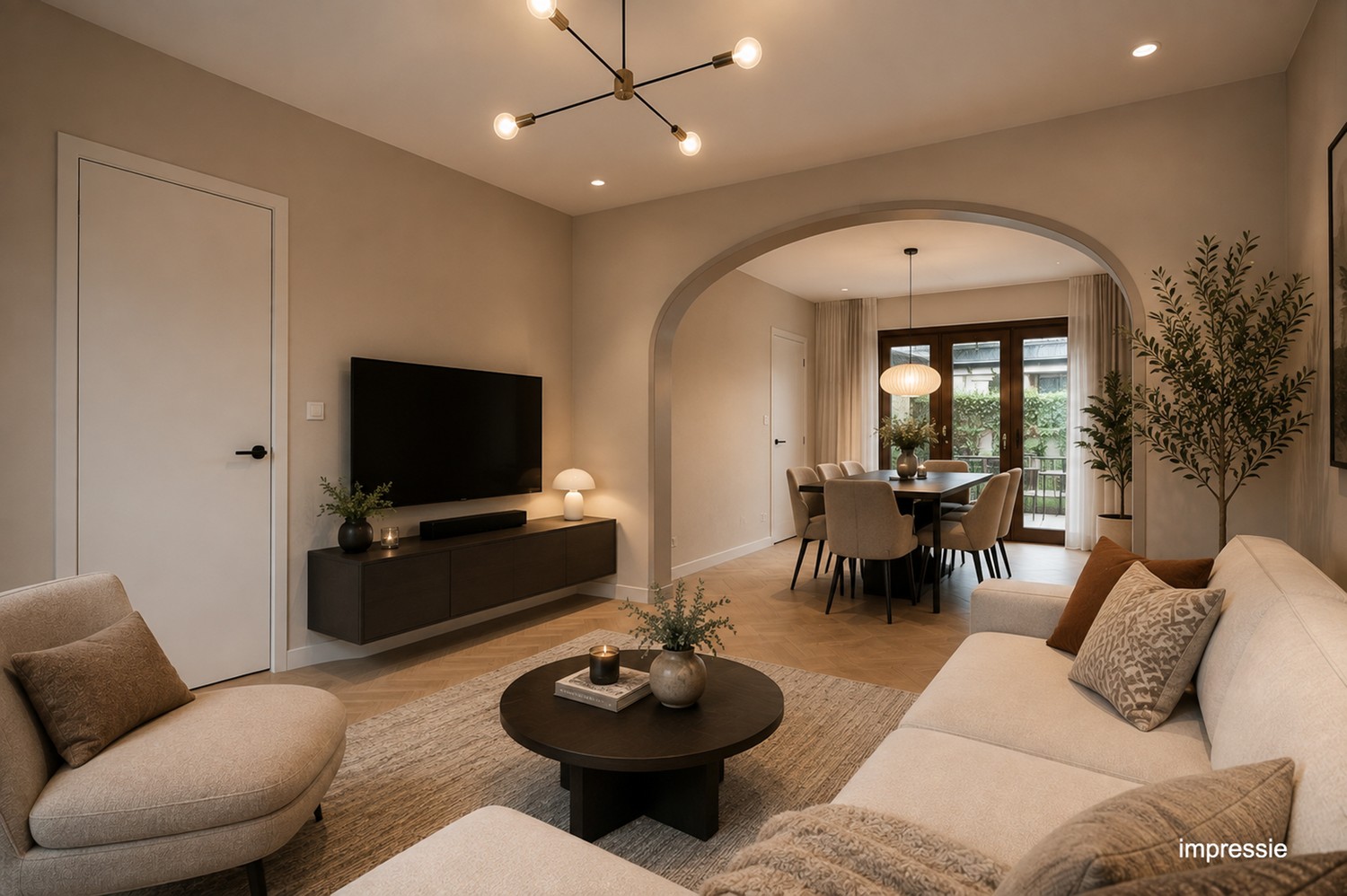 Ruime woning met 3 slpkrs en bijgebouw op perceel van 1547m² te O.L.V.-Waver - foto 4