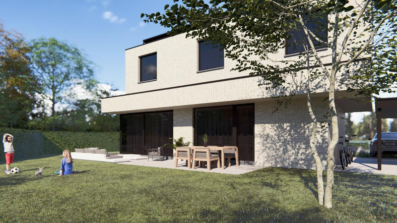 Moderne nieuwbouwwoning 3 slaapkamers, volledige kelder en ruime tuin - foto 4