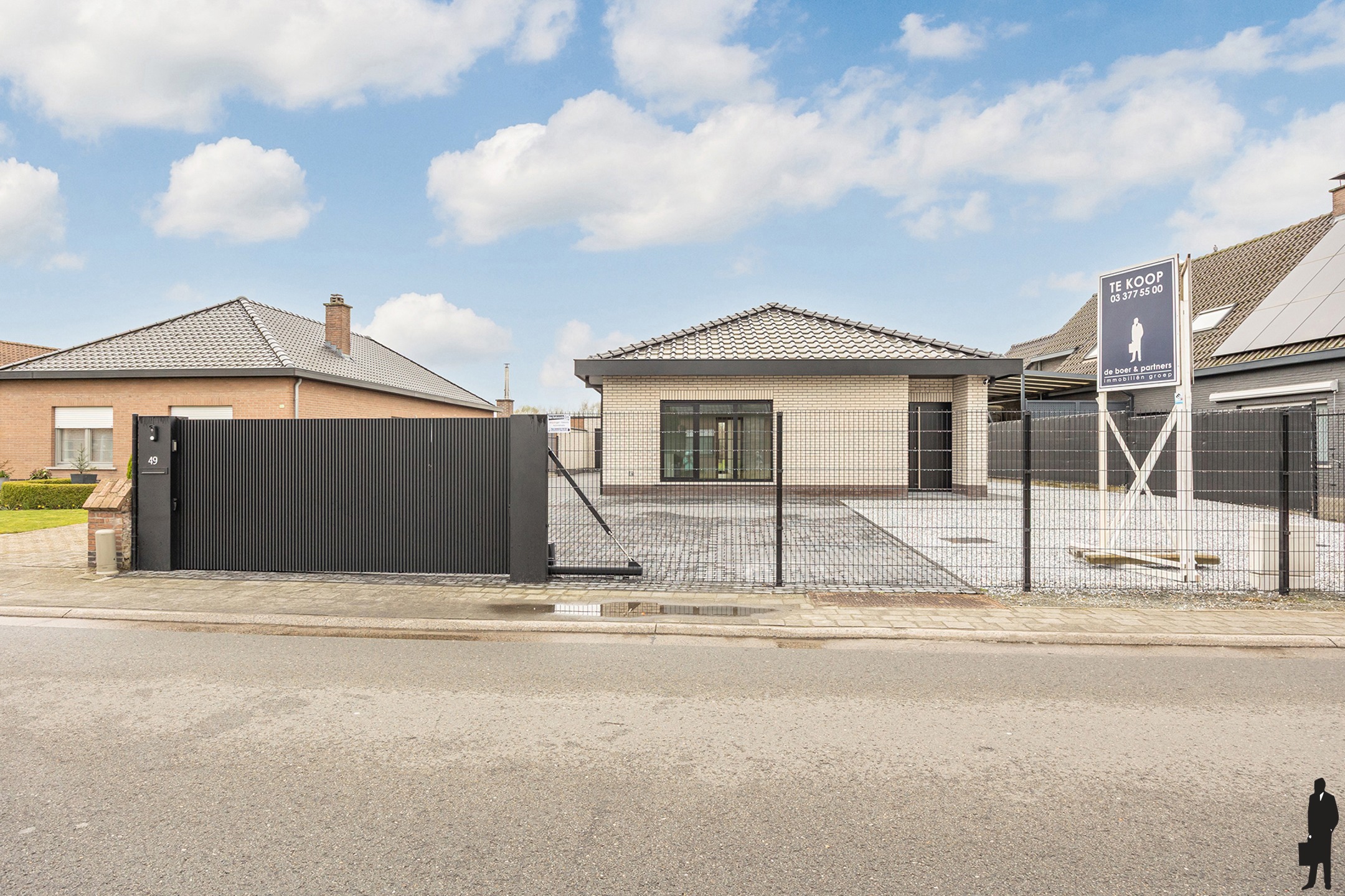Gerenoveerde bungalow met weids uitzicht en externe garage - foto 1
