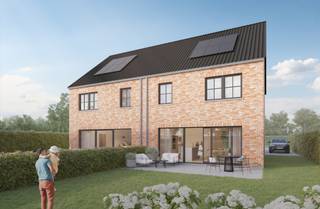 LIGGING<br /><br />Deze nieuwbouw woning is gelegen in de Jean-Baptiste de Ghellincklaan in Sint-Denijs-Westrem en biedt verschillende voordelen:<br />- aan de rand van het centrum van Sint-Denijs-Westrem, waardoor u kunt genieten van een rustige woonomgeving met tegelijkertijd een vlotte verbinding naar Gent en omliggende gemeenten zoals Sint-Martens-Latem, De Pinte, Zwijnaarde en Afsnee. De nabijheid van de E40 en E17 zorgt voor uitstekende ontsluitingen. <br />- een groene omgeving vanwege de nabijheid van parken.<br />- vlotte bereikbaarheid door omliggende wegen, nabijheid van openbaarvervoer, fietsroutes naar het centrum.<br />- de omgeving biedt een aantrekkelijk aanbod aan winkels en restaurants. Langs de nabijgelegen Kortrijksesteenweg vindt u diverse belangrijke winkels, en de dorpskern van Sint-Denijs-Westrem heeft eveneens een gevarieerd aanbod. <br />Kortom, de Jean-Baptiste de Ghellincklaan combineert een strategische ligging met een groene en rustige omgeving, wat het een aantrekkelijke locatie maakt om te wonen.<br /><br />INDELING<br />U komt deze energiezuinige woning binnen via een centrale inkomhal met gastentoilet en berging. Vervolgens komt u in de ruime woonkamer met open keuken en zicht op de diepe tuin. Op het eerste verdiep vinden we drie volwaardige slaapkamers en een badkamer met bad en douche. Als extra troef beschikt de woning nog over een ruime polyvalente zolder die toegankelijk is met een vaste trap.<br />De diepe tuin en de parkeermogelijkheden voor de woning zijn de kers op de taart van deze mooie gezinswoning.<br /><br />Voor meer info en/of een bezoek contacteer Arthur 0473 90 90 94