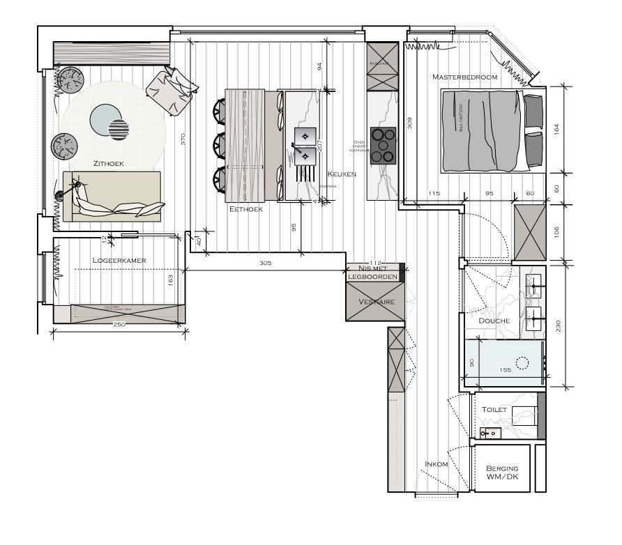 Volledig gerenoveerd hoekappartement met 2 slaapkamers op de hoek van Leopoldlaan met Bayauxlaan. - foto 4
