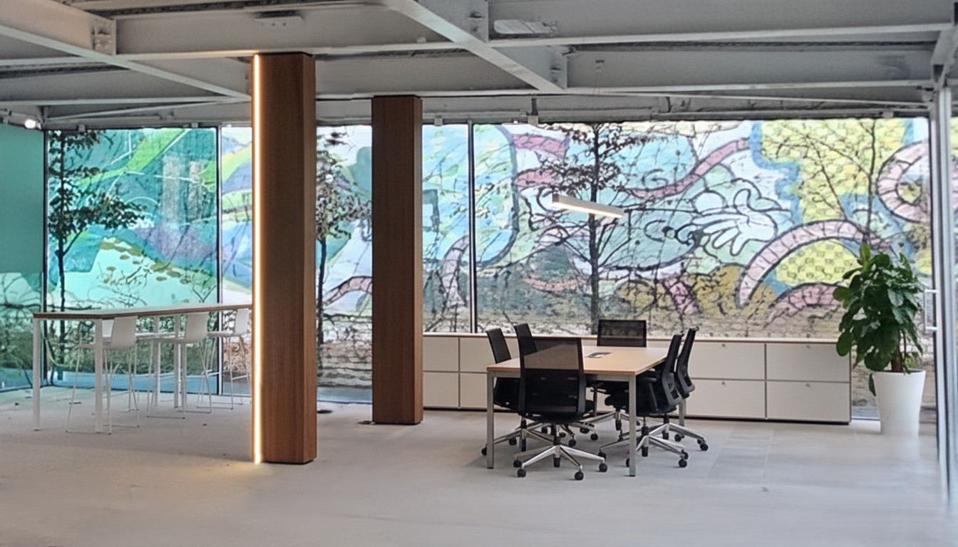 Uniek kantoor op rustige binnenplaats - photo 4