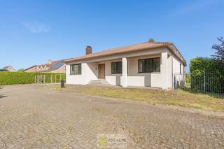 <strong>KNAPPE GROTENDEELS GERENOVEERDE EENGEZINSWONING MET EEN HEERLIJK LICHTRIJKE WOONKAMER MET OPEN KEUKEN, AANSLUITEND VERANDA MET ZICHT OP DE ZEER RUIME TUIN (+-2698M²!), 3 SLAAPKAMERS, RUIMTELIJKE BADKAMER VOORZIEN VAN BAD EN INLOOPDOUCHE EN DE WONING IS VOLLEDIG ONDERKELDERD! EEN HEERLIJK RUIME BUNGALOW DIE NOG VOLLEDIG NAAR EIGEN SMAAK AFGEWERKT KAN WORDEN! Een aangename woning met een bewoonbare oppervlakte van +- 185m² op een perceel van +- 26are98ca (2698m²) op een rustige locatie! Tevens is de woning centraal gelegen t.o.v. het centrum van Peer, Meeuwen (Oudsbergen) en Houthalen-Helchteren en kan men vlot gebruik maken van de Noord-Zuidverbinding (A24).</strong><br /><br /><strong>Ligging:</strong><br />Het perceel is gelegen langs de Meeuwerbaan, Wauberg (onderdeel van Stad Peer). Het heeft een gunstige locatie richting de Noord-Zuid verbinding en heeft opening naar autosnelweg E314 via Houthalen-Helchteren. Overigens kan men gebruik maken van de faciliteiten die de gemoedelijke dorpskern van Wauberg te bieden heeft.<br /><br /><strong>INDELING: </strong><br /><strong>Gelijkvloerse verdieping: </strong><br />- Inkomhal met aansluitend nachthal – ruime lichtrijke woonkamer met open haard – open keuken met aangrenzend zeer ruime veranda – slaapkamer 1 – slaapkamer 2 – slaapkamer 3 – badkamer voorzien van ligbad en inloopdouche – toilet –<br /><br /><strong>Kelder</strong>:<br />- De woning is volledig onderkelderd en is voorzien van 2 sectionale poorten –<br /><br /><strong>Tuin:<br />- </strong>Zeer ruime tuin op een perceel van maar liefst +-26are98 centiare ( 2698m²)! – achteraan het perceel is er een loods/werkplaats voor diverse doeleinden –<br /><br /><strong>Bijzonderheden:</strong><br />- Uiterst ruim perceel van 26are98centiare (2698m²)!<br />- volledige woning is gelijkvloers (bungalow)<br />- Uitermate landelijk gelegen<br />- Gelegen in het rustige Wauberg, Peer<br />- EPC C – 235kWh/(m²jaar)<br />- elektrische rolluiken<br />- Ventilatiesysteem D (nog af te werken)<br />- Vloerverwarming<br />- Volledig onderkelderd<br />- Vliegenramen<br />- Correct geprijsd!!<br /><br /><strong>Stedenbouwkundige info: </strong><br />- Bouwvergunning - Landbouwgebied - Geen dagvaarding – Geen voorkooprecht – Geen verkavelingsvergunning -<br /><br /><strong>EPC: </strong>235kWh/m² - <strong>certificaatcode:</strong> 20260106-0003770084-RES-1<br /><br /><strong>O-peil: </strong>niet overstromingsgevoelig<br />P-Score: A<br />G-Score: A<br /><br /><strong>Benieuwd naar deze woning?<br />Wenst U advies omtrent uw eigen woning? Graag plannen wij vrijblijvend met U een afspraak in om onze expertise met U te delen, steeds tot Uw dienst!!<br />Neem contact op met IDEALIS VASTGOED op 011/515 565 of mail naar info@idealisvastgoed.be!</strong><br /> 