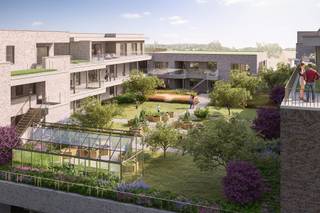 De Hessel heeft 34 appartementen met één, twee of drie slaapkamers, een bewoonbare oppervlakte van 75 tot 175m2 en een privéterras of...