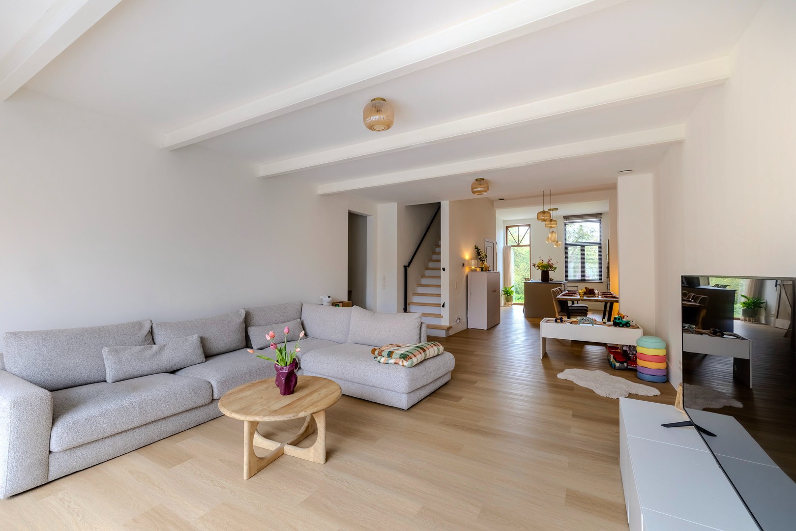 Prachtig gerenoveerde, energiezuinige stadswoning met 4 slaapkamers in hartje Grobbendonk - foto 4
