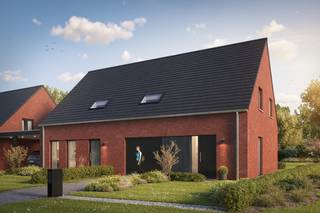 <strong>Découvrez ces deux magnifiques maisons neuves situées à Dottignies, dans un quartier central, proche du centre-ville, des écoles, des commerces et des grands axes routiers. Ces habitations font partie d’un petit projet résidentiel de quatre maisons, niché dans un environnement paisible.</strong><br /><br />Chaque maison comprend :
<ul>
<li>Un séjour lumineux avec de grandes baies vitrées</li>
<li>Trois chambres spacieuses</li>
<li>Un grand jardin ensoleillé</li>
<li>Un garage intégré ou un carport</li>
<li>Une construction économe en énergie (PEB E45)</li>
</ul>
Atouts :
<ul>
<li>Environnement calme et verdoyant</li>
<li>Excellente accessibilité</li>
<li>Idéal pour les familles à la recherche d’espace et de confort</li>
</ul>
(Les photos sont issues d’un projet précédent à titre d’illustration.)<br /><br />Intéressé(e) ou des questions ? N’hésitez pas à nous contacter pour plus d’informations ou une visite sans engagement.