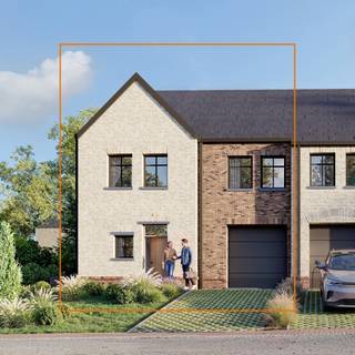 <strong>Welkom in Holsbeek Kesselberg: lot 1</strong><br /><br />Deze halfopen nieuwbouwwoning combineert hedendaags wooncomfort met ruimte voor het hele gezin. De woning beschikt over 4 slaapkamers en is gelegen op een perceel van 325 m². De inpandige garage zorgt voor extra praktisch comfort, terwijl de zolder optioneel kan worden afgewerkt tot extra woon- of bergruimte. Dankzij de uitstekende energiescore van A+ geniet je bovendien van energiezuinig wonen. Je woont hier in een rustige, groene woonbuurt op slechts 4 km van Leuven.