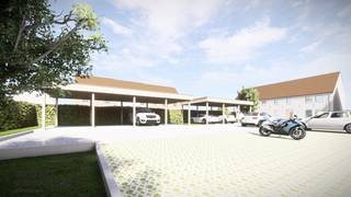 <p>Ruime nieuwbouwwoning met 4 slaapkamers en carport te koop!</p><p>Indeling: inkomhal met gastentoilet, ruime lichtrijke leefruimte met open keuken. Op de eerste verdieping zijn er 3 slaapkamers en een badkamer. <br />Er is een vaste trap naar de zolder, waar er een mogelijkheid is om een 4de en eventueel ook 5de slaapkamer te creëren.</p><p>De woning kan volledig naar eigen keuze worden afgewerkt!</p><p>Totale kostprijs aankoop, btw en notaris: 473 671 euro.<br />Voor meer info of een bezoek mail naar info@property-vastgoed.be</p>