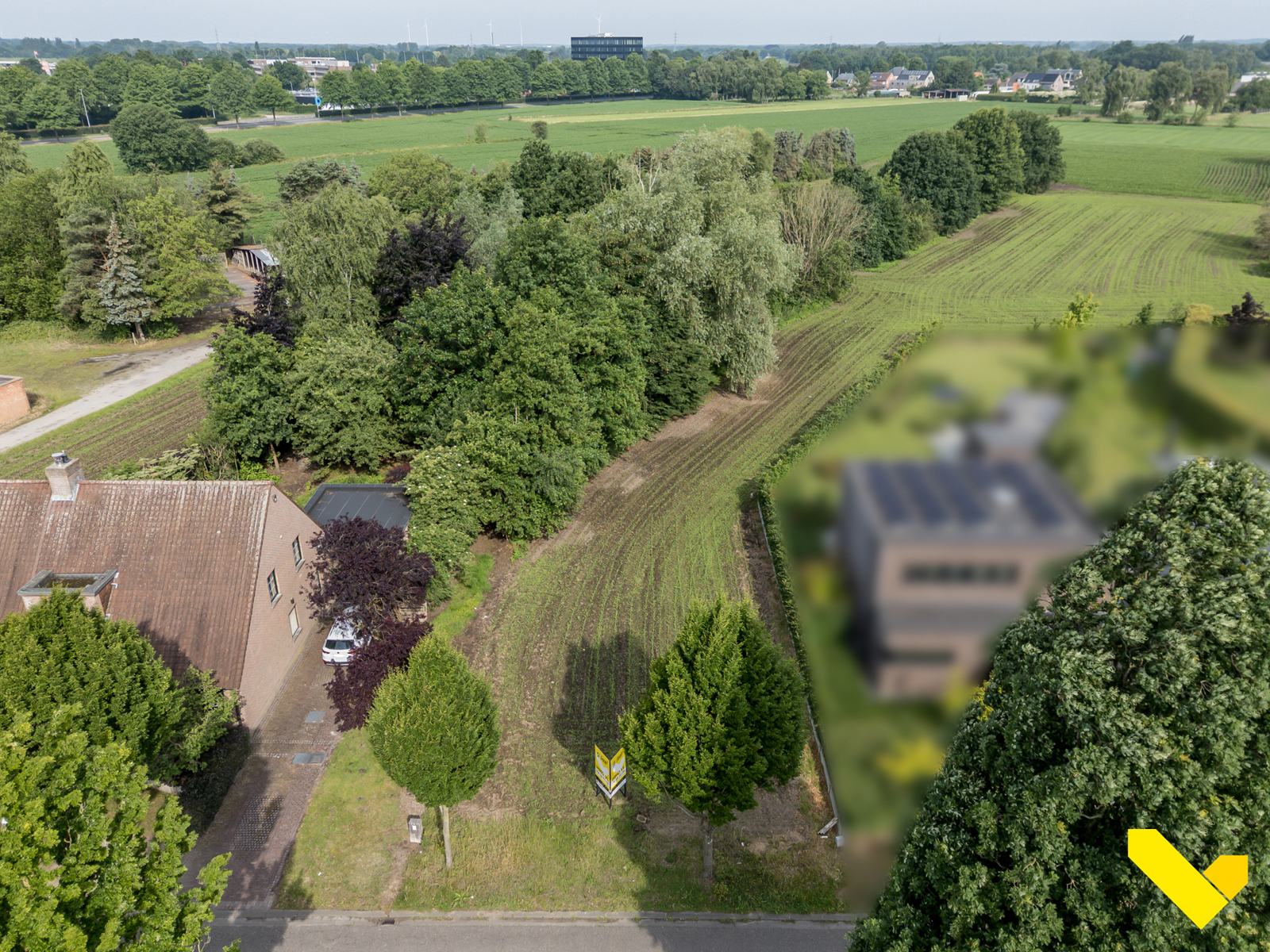 Unieke bouwgrond van 10a84ca met zicht op groen! - foto 3