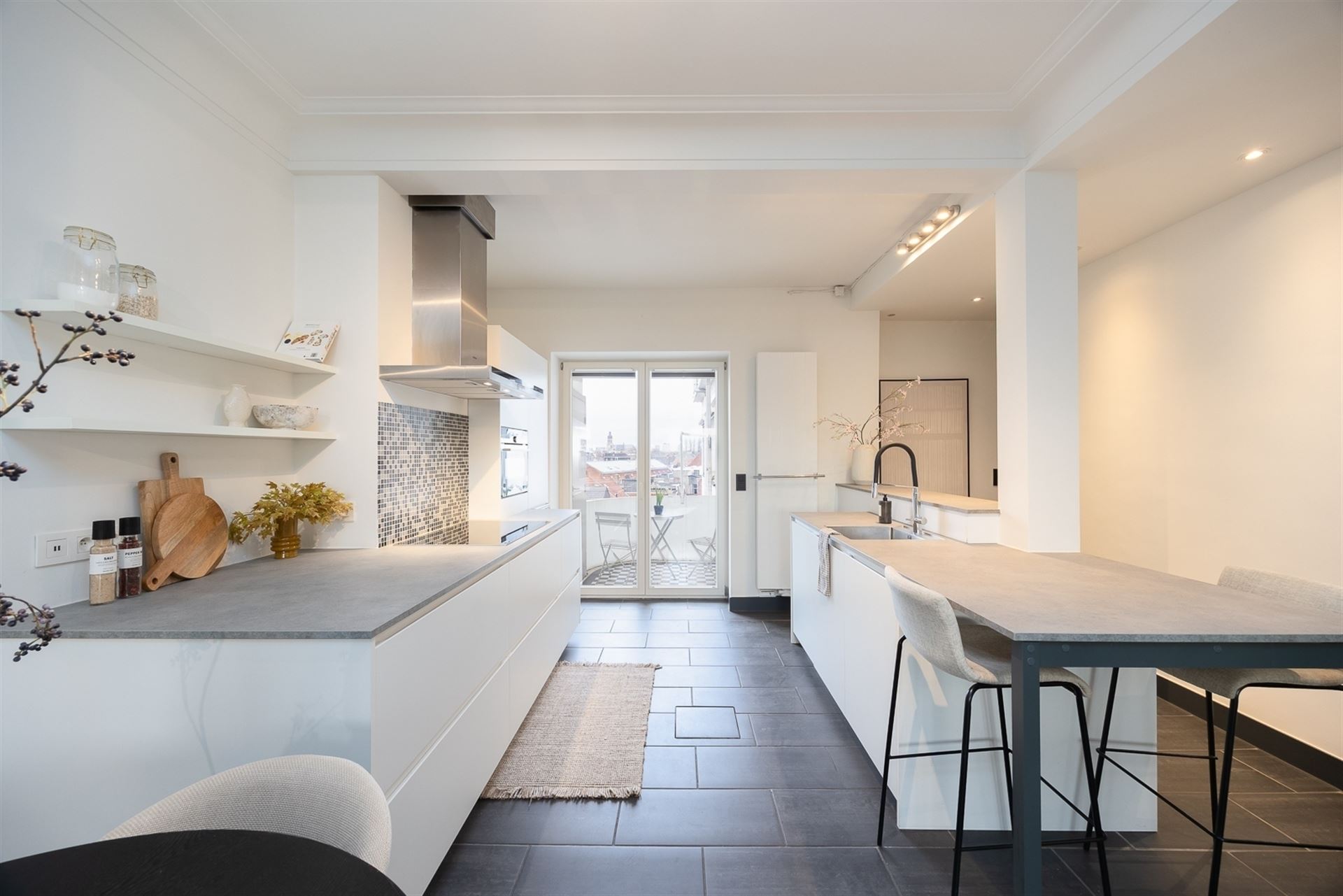 Dakappartement met city view  - foto 3