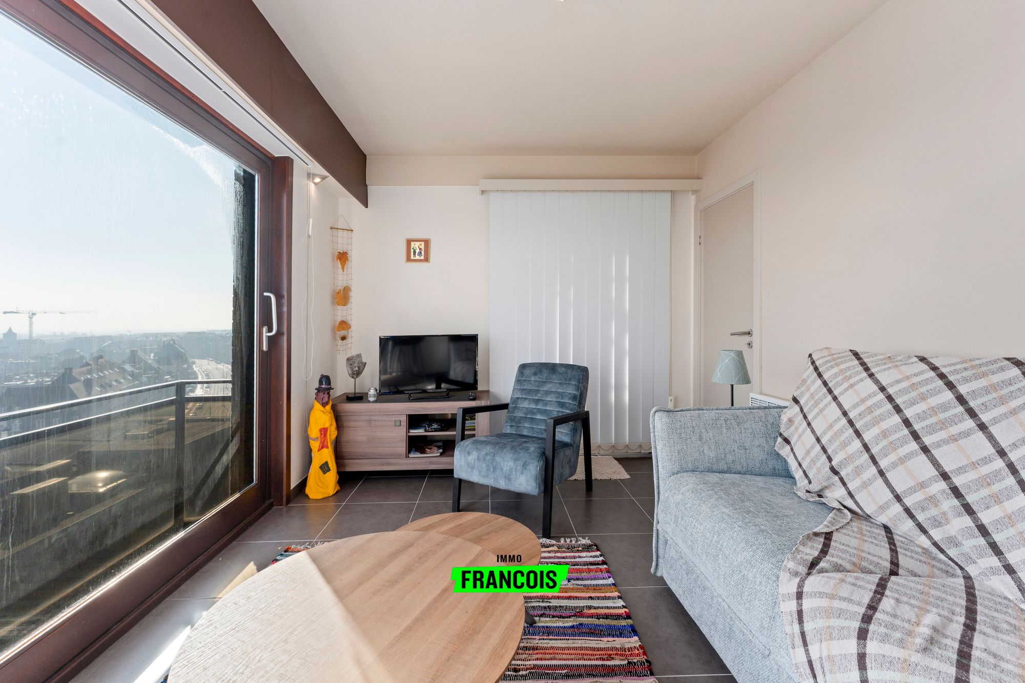 Eénslaapkamer appartement met panoramisch uitzicht in Blankenberge - foto 2
