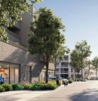 Commercial space for rent located in a new housing development, 5' walk from Nivelles town centre, along the Ravel.<br />The entire project is set on a 3-hectare site and comprises 2 large commercial spaces (divisible), 291 flats, 293 car parks and 576 bicycle parking spaces.<br />Easily accessible by public transport and car.<br />Cellar and private parking available: conditions on request.<br />Excluding charges and taxes.<br />For more information, call 02 513 77 00.