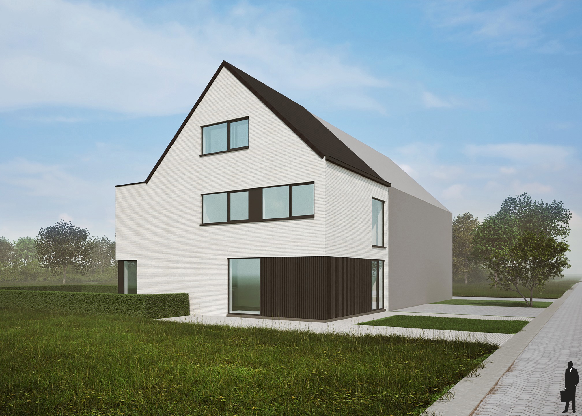 Ruime nieuwbouwwoning te koop op een top ligging in het centrum van Kessel. - foto 5