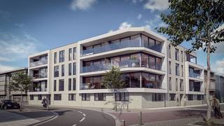 Ontdek dit moderne appartement op de eerste verdieping, waar comfort, licht en energiezuinig wonen perfect samenkomen.<br /><br />Indeling: inkom, 2 comfortabele slaapkamers, apart toilet, badkamer met inloopdouche, lavabomeubel en handdoekradiator, berging en ruime woonkamer met open keuken.<br /><br />Buiten: privatief terras.<br /><br />Parkeren &amp; berging: ondergrondse autostaanplaats en privatieve berging met elektriciteit inbegrepen in de huurprijs.<br /><br />Afwerking: volledig geschilderd opgeleverd, voorzien van armaturen, gordijnrails en lichte deuren.<br /><br />Duurzaam &amp; energiezuinig: verwarming via geothermie en zonnepanelen per appartement, E-peil = 20.<br /><br />Algemene onkosten: 90 euro / maand<br /><br />Benieuwd naar dit project? Neem contact met ons op voor meer informatie of een rondleiding:<br />?? 03/775.44.10<br />?? info@immo-jet.be