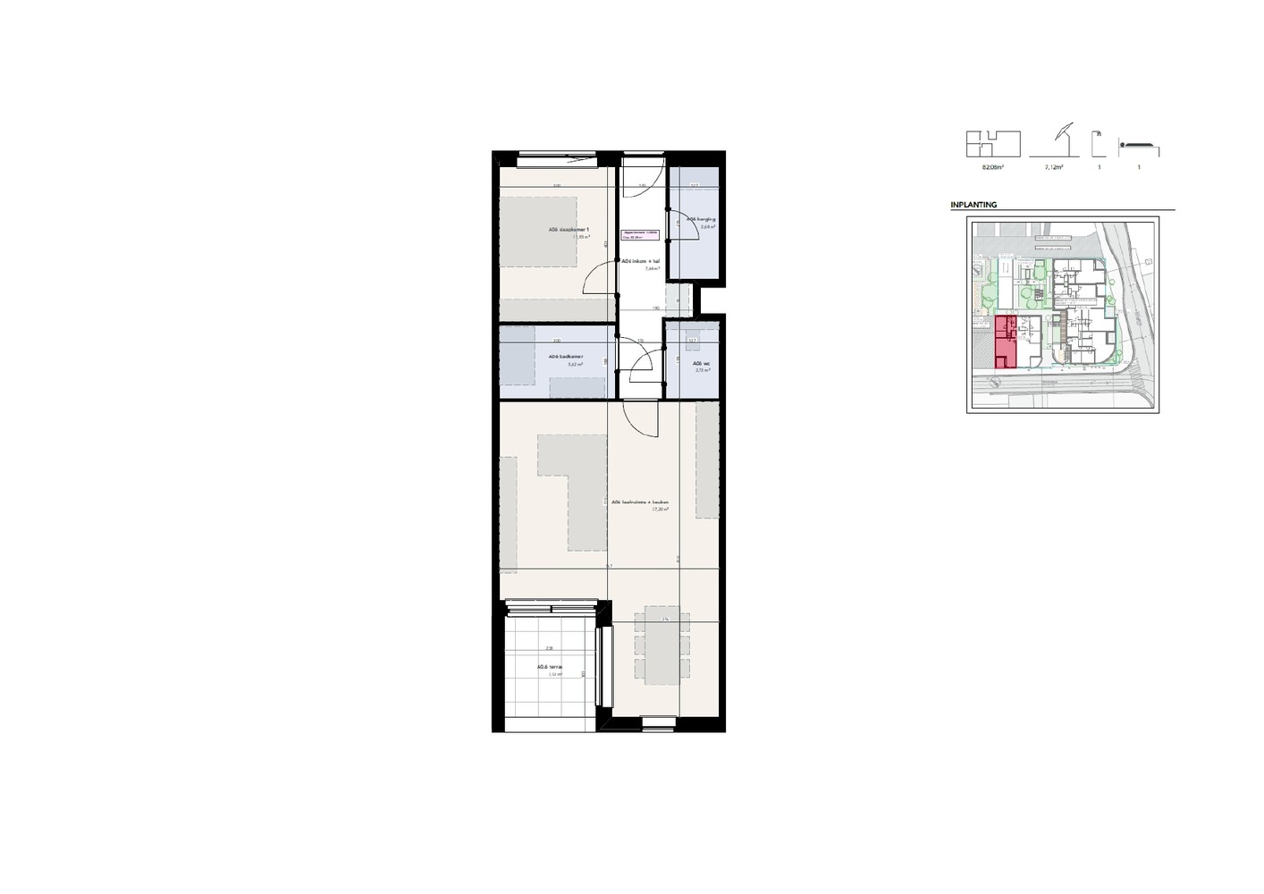 Appartement met 1 slaapkamer - foto 3