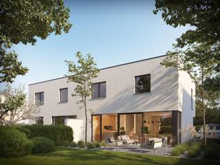 Deze moderne nieuw te bouwen woning maakt deel uit van een nieuwe verkaveling van 18 woningen langs de Zwanestraat in Houthulst. De verkaveling is een plezier voor zowel jong als oud. Enerzijds is de verkaveling vrij landelijke gelegen en wordt deze woning gebouwd op fietsafstand van het centrum van Houthulst. Deze straat is bijzonder rustig.<br /><br />Dankzij de grote glaspartijen zowel aan de voor-als achterzijde wordt dit een zeer lichtrijke woning. <br />De leefruimte paalt aan de open keuken. Aansluitend aan de keuken wordt een ruime berging voorzien die uitgeeft aan de zijkant van de woning. Op de eerste verdieping zijn er 3 ruime slaapkamers, de masterbedroom beschikt eveneens over een afzonderlijke dressingruimte. Verder vinden we hier de badkamer (met inloopdouche, bad en dubbel lavabo) en een afzonderlijk toilet.<br />Deze nieuw te bouwen woning wordt volledig afgewerkt met kwalitatieve materialen zoals o.a. maatkeuken inclusief toestellen met een natuurstenen werkblad, vloerverwarming op het gelijkvloers en de eerste verdieping aangestuurd door middel van een warmtepomp (water/lucht), laminaat in de slaapkamers, zonnepanelen, oprit, terrassen, eiken trap, regenwaterpomp in de put … De keuzes voor de afwerking zijn volledig naar smaak van de koper.<br />Interieurfoto’s zijn als voorbeeld van een gelijk(w)aardige woning. <br />Ontdek deze nieuwbouwwoning in Izegem<br />Grondoppervlakte: 437 m² / E-peil : 30 / Prijzen excl. btw en registratiebelastingen<br />Voor meer informatie, contacteer BOUW BOSSU op het nummer 0496 101 201 - www.bouwbossu.be