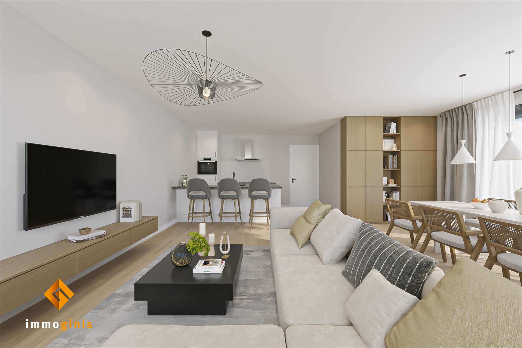 Aangepast voor mindervaliden/ouderen: gelijkvloers appartement met 2 slaapkamers en gezellig, overdekt terras. - foto 3