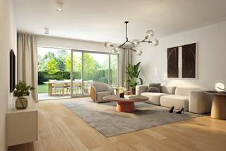 Casco nieuwbouwwoning in een residentiële buurt nabij het centrum van MerelbekeEPC-score: ANabij het centrum van Merelbeke vindt u dit eigentijdse...